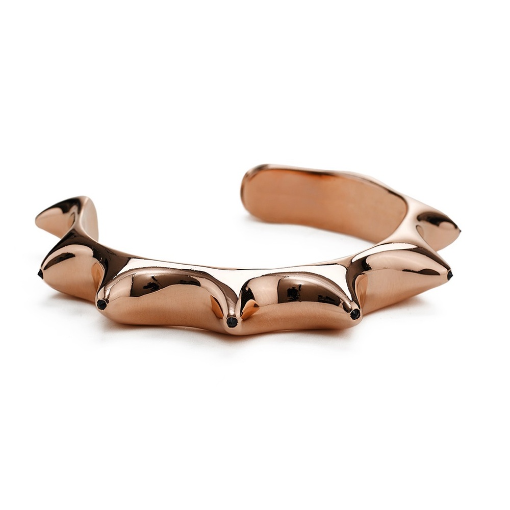PAMELA LOVE Rose Gold-Plated Solid Sun Cuff